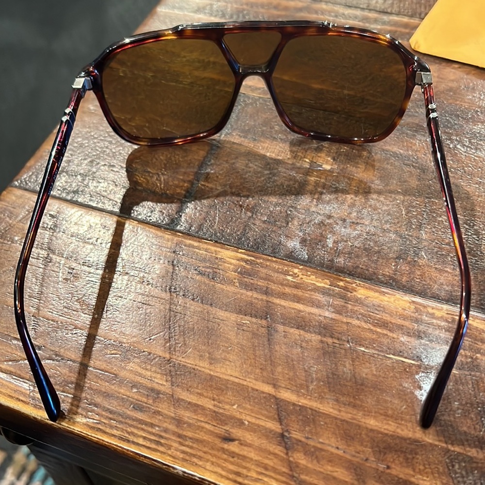 Persol Tortoise and Brown Sunglasses - Picture 3 of 11